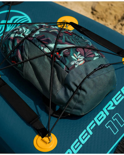 Pripučiama SUP irklentė STAND UP PADDLE 350 cm su priedais