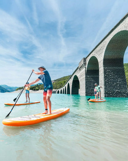 Pripučiama SUP lenta Aqua Marina Pure Air Coast Minicombo Orange 330 cm