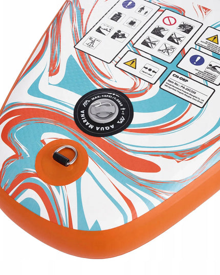 Pripučiama SUP lenta Aqua Marina Pure Air Coast Minicombo Orange 330 cm