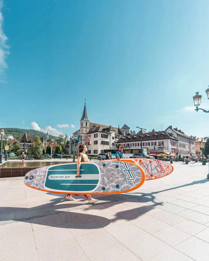 Pripučiama SUP lenta Aqua Marina Pure Air Coast Minicombo Orange 330 cm
