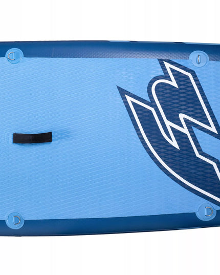 Pripučiama SUP lenta F2 Axxis 11'6" Navy Blue Combo, 2-in-1 irklas, sėdynė