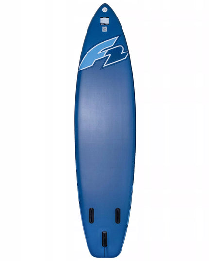 Pripučiama SUP lenta F2 Axxis 11'6" Navy Blue Combo, 2-in-1 irklas, sėdynė