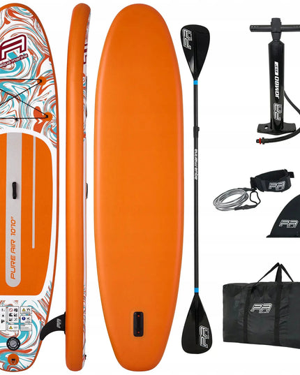 Pripučiama SUP lenta, irklentė Aqua Marina Pure Air Coast Minicombo Orange 330 cm