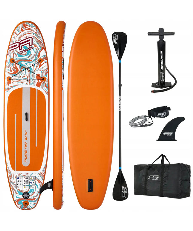 Pripučiama SUP lenta, irklentė Aqua Marina Pure Air Coast Minicombo Orange 330 cm