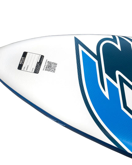 Pripučiama SUP lenta, irklentė F2 Axxis 11'6" Light Blue Combo su irklu 2-in-1 ir sėdyne