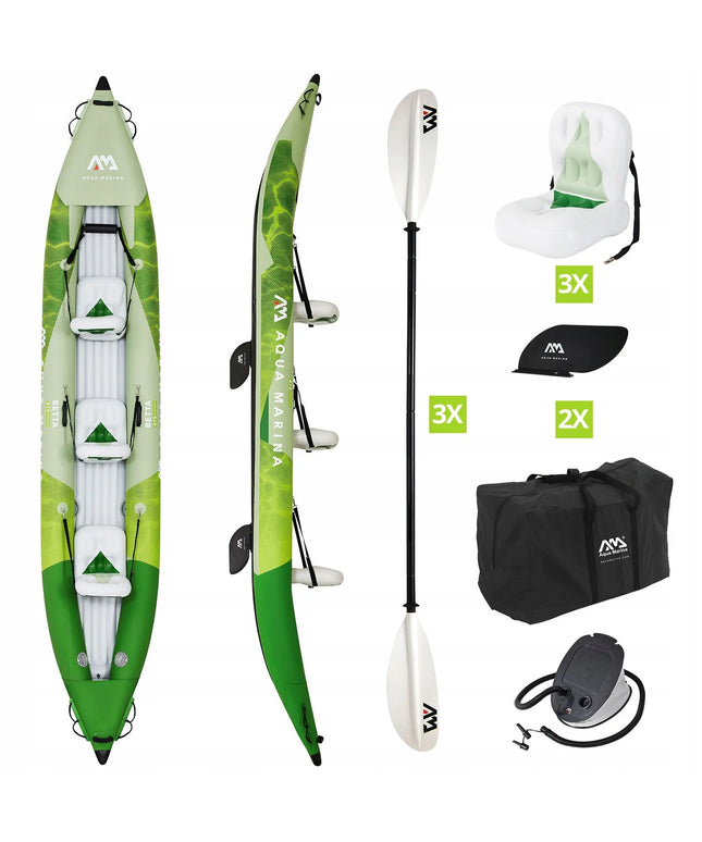 Pripučiamas baidarė Aqua Marina Betta 475 cm 3 vietų