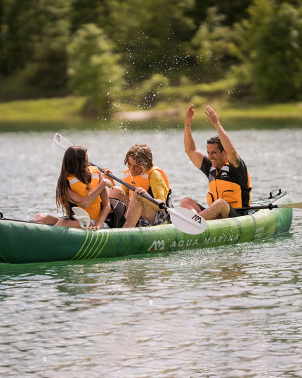 Pripučiamas baidarė Aqua Marina Ripple 370 3-vietų 2022