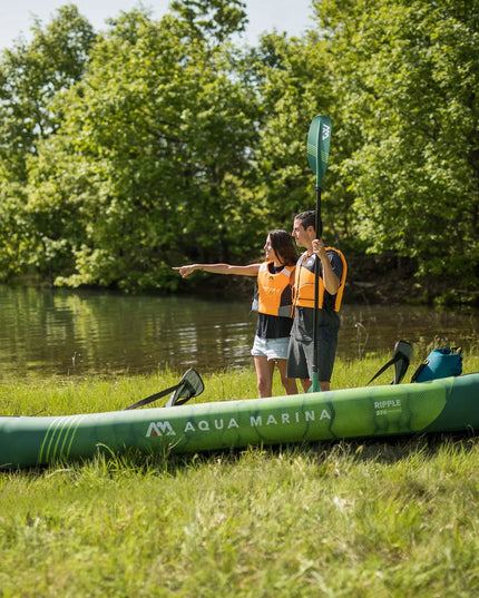 Pripučiamas baidarė Aqua Marina Ripple 370 3-vietų 2022