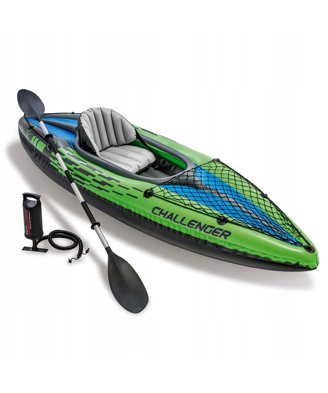 Pripučiamas kajakas INTEX Challenger K1 274 x 76 x 33 cm