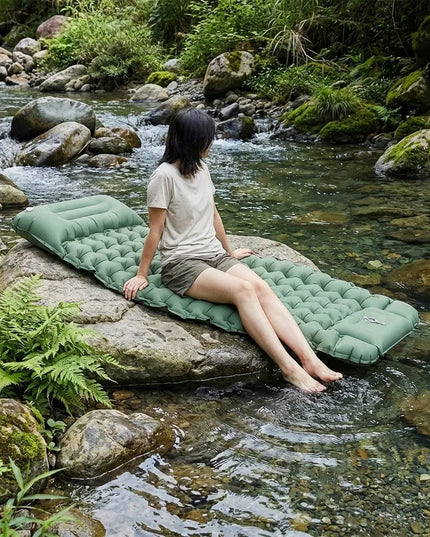 Pripučiamas savaime išsipučiantis kelioninis kilimėlis 200x70 cm