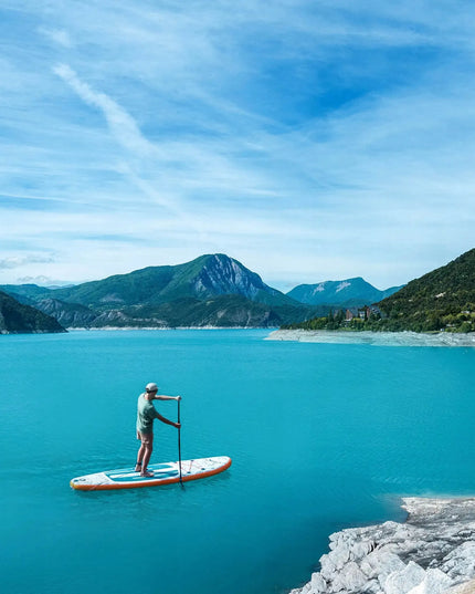 Pripučiamoji SUP lenta Aqua Marina Pure Air Tropic 330 cm Minicombo