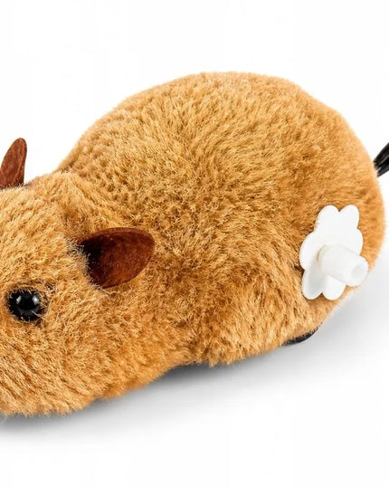 Prisukama pelė katėms, interaktyvus žaislas katei, 11 cm