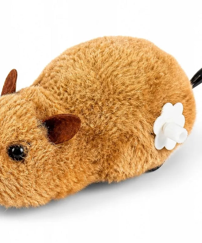 Prisukama pelė katėms, interaktyvus žaislas katei, 11 cm