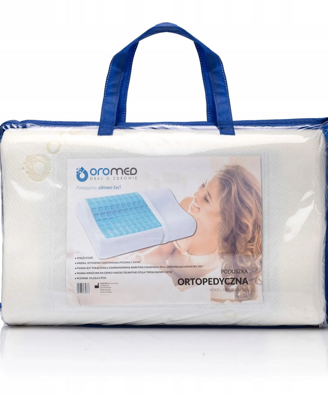 Profiluota ortopedinė pagalvė 50x30x11 „Memory“ putų, medicininės paskirties prekė