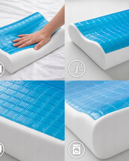 Profiluota ortopedinė pagalvė 50x30x11 „Memory“ putų, medicininės paskirties prekė