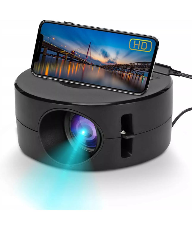 Nešiojamas projektorius telefonui su Android TV, Full HD, USB, YT200 MINI