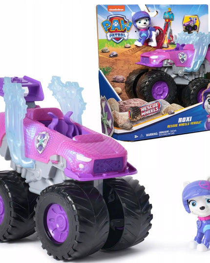 PSI PATROL ROXI visureigis RESCUE WHEELS + figūrėlė