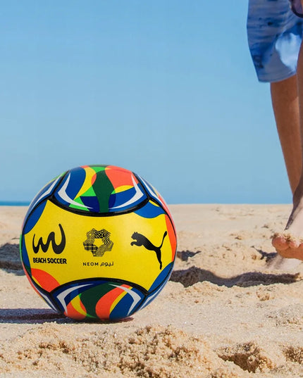 Puma Beach Football MS paplūdimio futbolo kamuolys, 5 dydis + pompa