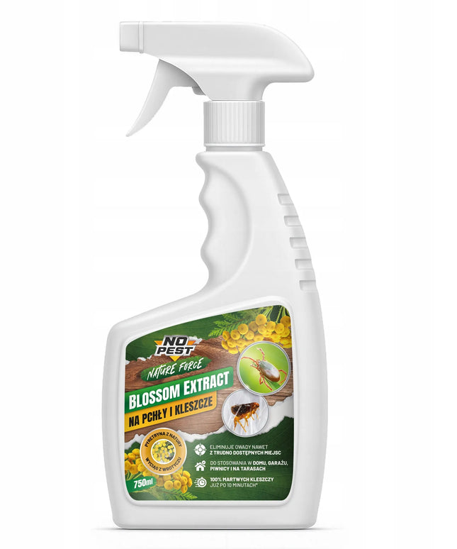Purškalas nuo blusų ir erkių su tanacetum ekstraktu, 750 ml