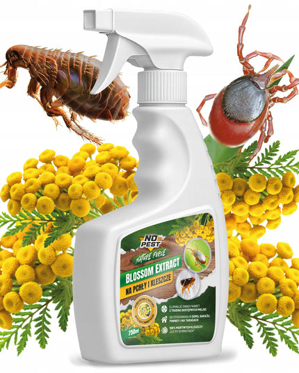 Purškalas nuo blusų ir erkių su tanacetum ekstraktu, 750 ml