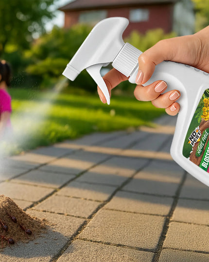 Purškiklis nuo sidabrinių žvyninukų ir skruzdžių su bitkrėslės ekstraktu 750ml