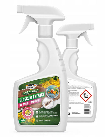 Purškiklis nuo sidabrinių žvyninukų ir skruzdžių su bitkrėslės ekstraktu 750ml