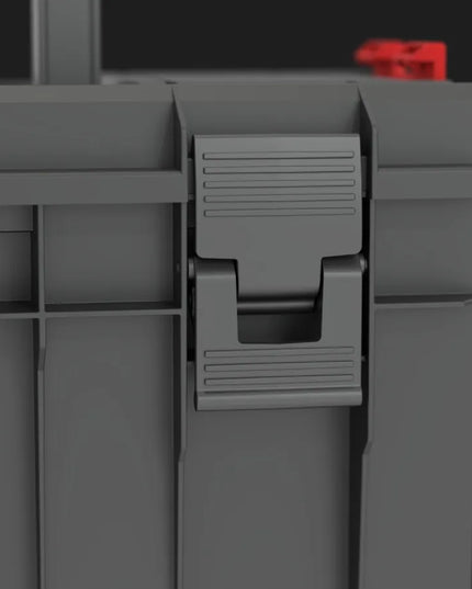 Qbrick System PRO 500 Basic plastikinė įrankių dėžė su dėklu 14l