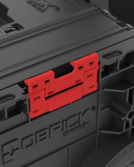 QBRICK SYSTEM PRO Cart 2.0 mobilinė įrankių dėžė ant ratukų 28 l