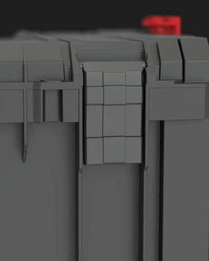 QBRICK SYSTEM PRO Cart 2.0 mobilinė įrankių dėžė ant ratukų 28 l
