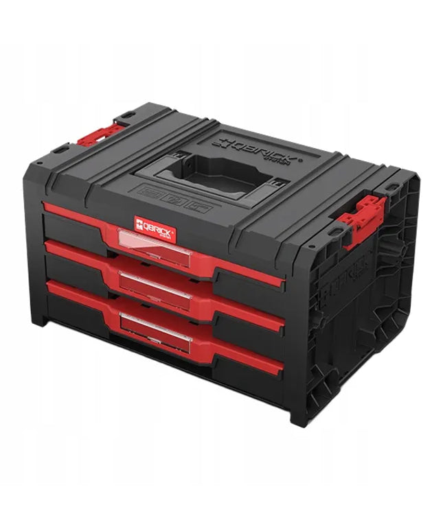 QBRICK SYSTEM PRO Drawer 3 įrankių dėžė Toolbox 2.0 Expert