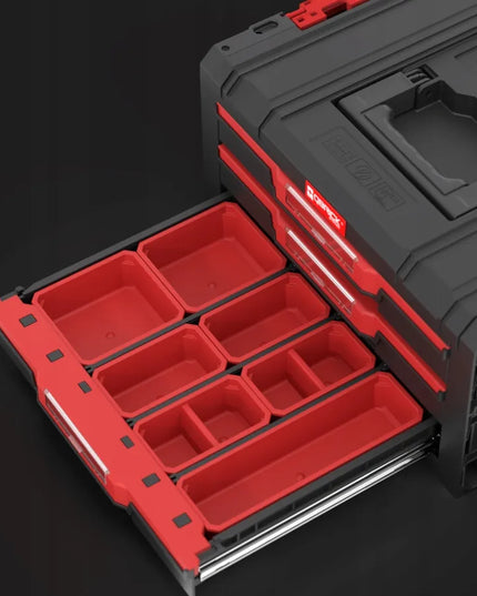 QBRICK SYSTEM PRO Drawer 3 įrankių dėžė Toolbox 2.0 Expert