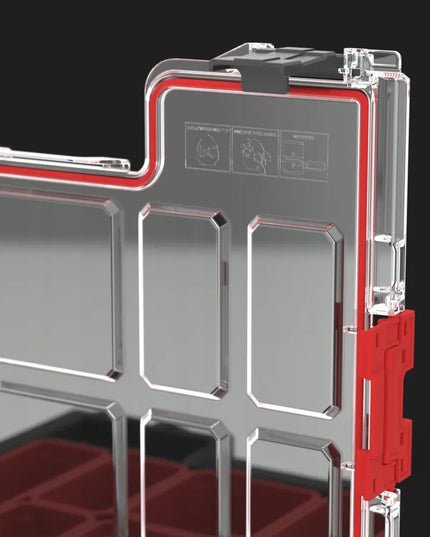 QBRICK SYSTEM PRO Organizer 300 modulinė įrankių dėžė su dangčiu 9l