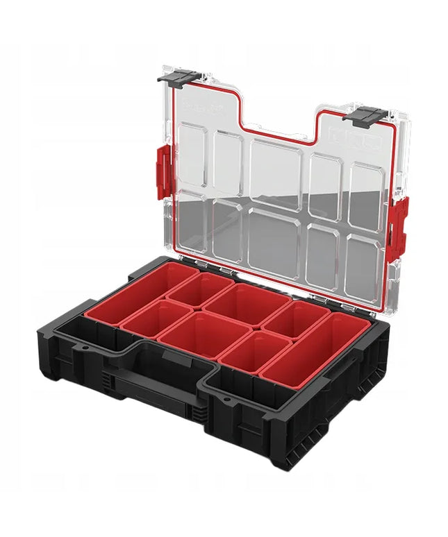 QBRICK SYSTEM PRO Organizer 300 modulinė įrankių dėžė su dangčiu 9l