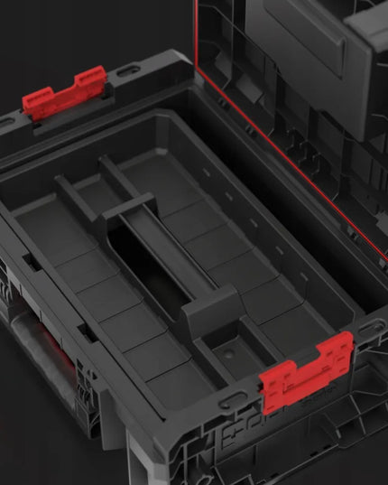 Qbrick System PRO TechnicianCase 2.0 juodas įrankių lagaminas, 12 l