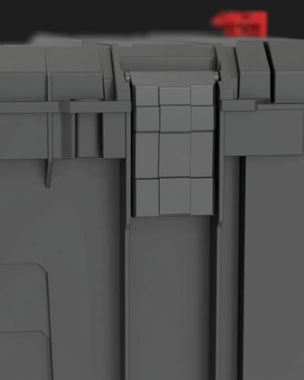 Qbrick System PRO Toolbox 2.0 modulinė įrankių dėžė, 19l