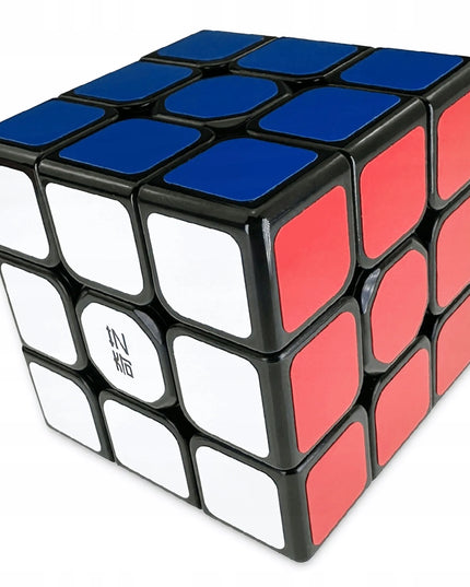 QiYi 3x3 originali loginis kubas – greitas profesionalus žaislas su stovu