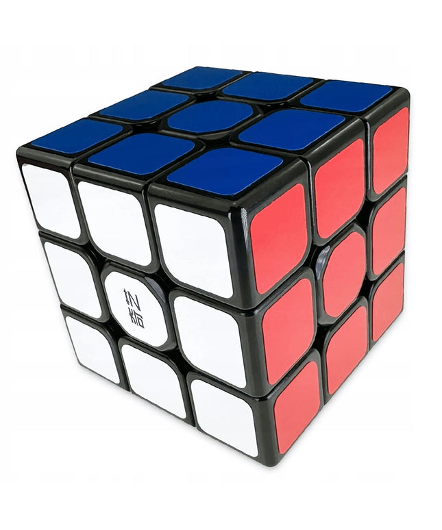 QiYi 3x3 originali loginis kubas – greitas profesionalus žaislas su stovu