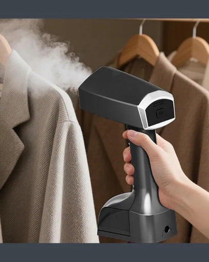 Rankinis drabužių garintuvas, garinis lygintuvas 2500W, galingas, 3 režimai, rinkinys