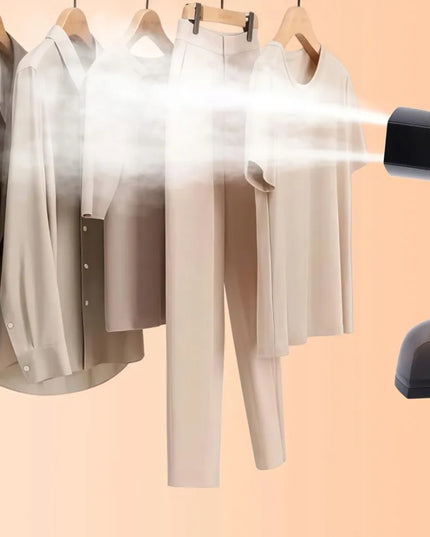 Rankinis drabužių garintuvas, garinis lygintuvas 2500W, galingas, 3 režimai, rinkinys