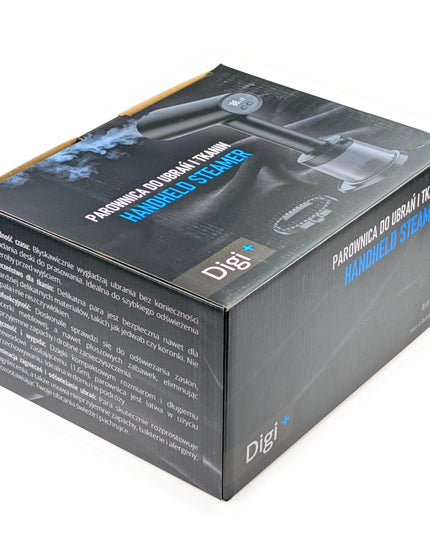 Rankinis drabužių garintuvas, garinis lygintuvas Digi+ G1 1800W, juodas