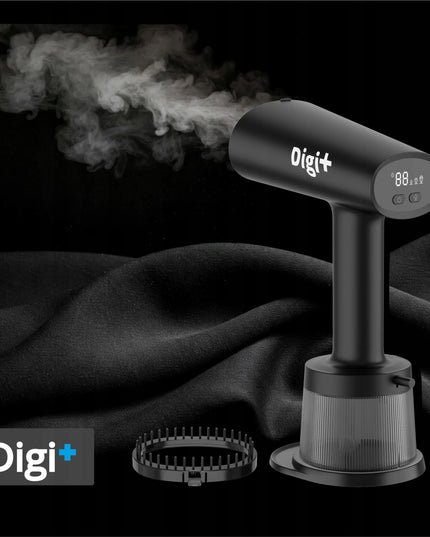 Rankinis drabužių garintuvas, garinis lygintuvas Digi+ G1 1800W, juodas