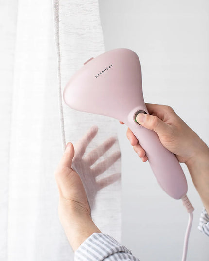 Rankinis drabužių garintuvas Steamery Cirrus 2, rožinis