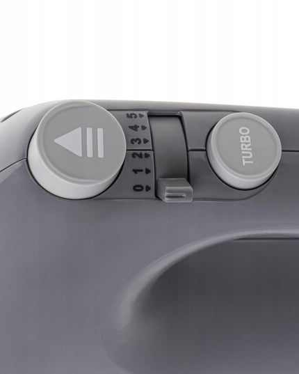 Rankinis mikseris Adler AD4231 – 750W, 5 greičiai + TURBO, nerūdijančio plieno priedai, su papildomais aksesuarais