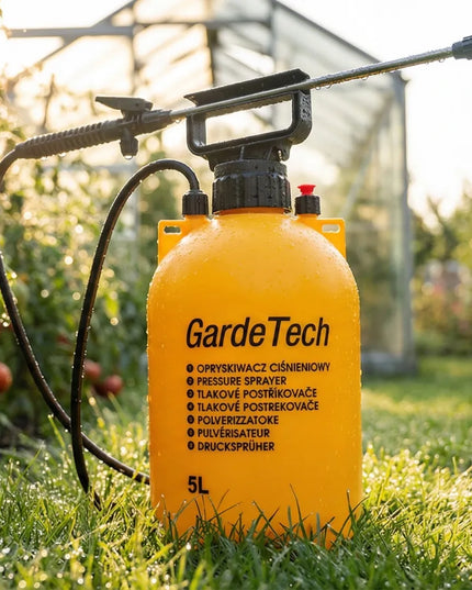 Rankinis slėginis purkštuvas 5L GardeTech galingas