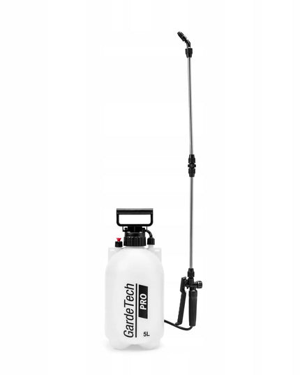 Rankinis slėginis purkštuvas 5L GardeTech PRO su 91 cm plieniniu antgaliu