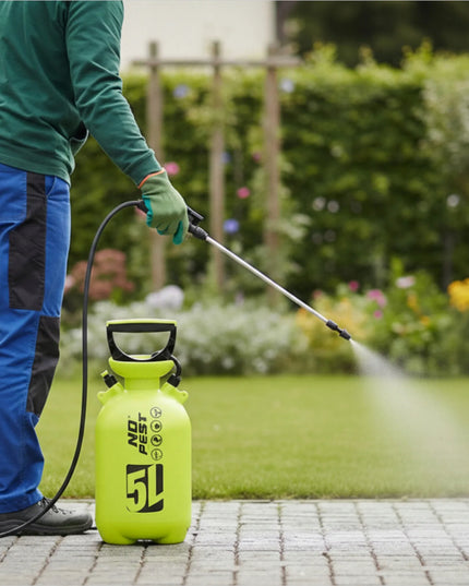 Rankinis slėginis sodo purkštuvas su reguliuojamu antgaliu Gardenblast 5L