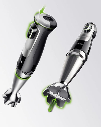 Rankinis trintuvas Braun Multi Quick 9 MQ9135XI 1200 W 0,6L TURBO juodas