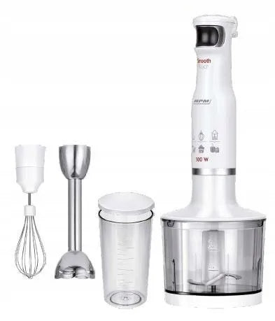 Rankinis trintuvas MPM MBL-28, baltas, 0,6 l, 500 W