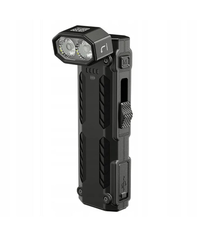 Rankinis žibintuvėlis Nitecore EDC09 MCT 2.0 (pasukama galvutė + magnetas) 1600lm