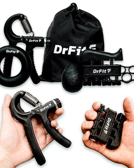 Rankų treniruoklis 5 dalių komplektas DrFit
